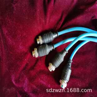 供应天津华宁LCYVB-7-5米钢丝编织橡胶护套连接器 矿用电缆连接器