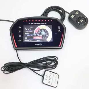 SDAO汽车改装DEFI多功能obd液晶仪表转速涡轮水温油温油压速度表