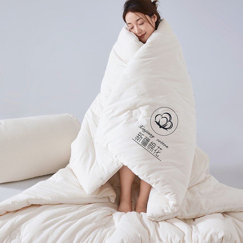 新疆纯棉花被子冬被加厚保暖春秋冬天棉被芯全棉夏被空调被四季被,床上用品,棉花被,淘宝优惠券,粉丝福利购,淘宝优惠卷