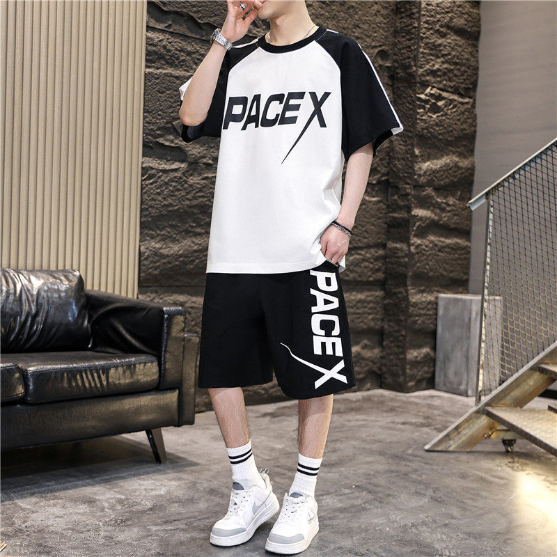 青少年夏季运动套装12-15岁男孩初中学生13帅气短袖t恤16大童男装,男装,休闲运动套装,淘宝优惠券,粉丝福利购,淘宝优惠卷