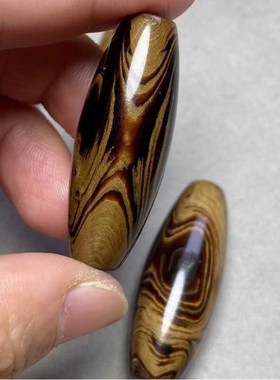 柳柳天珠血小柳锁骨链项链吊坠DIY文玩配饰珠纯手工盘玩变色男女