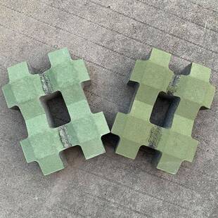 植草砖井字型双八型砖背心砖混凝土砖块环保彩砖物美价廉绿化砖