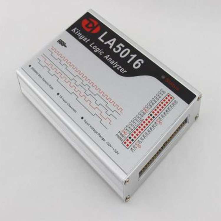 Kingst LA5016 usb 逻辑分析仪 16路全通道 500M采样率 分析仪