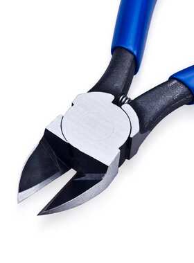 日本马牌KEIBA PL-727进口塑料水口钳 斜嘴钳(刃口平面)7寸175mm