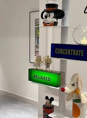 简约旋转落地书架客厅铁艺多层白色收纳置物架