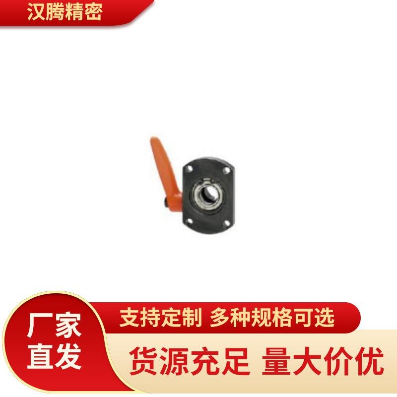 梯形丝杠防转动固定件MTQDB/MTQDM把手锁紧切边法兰