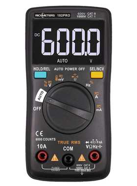 RM102PRO 数字万用表数显自动量程电流电压表自动测量傻瓜表