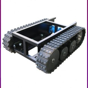 橡胶履带底盘定制电动遥控水下雪地全地形行走机器人履带底盘厂家