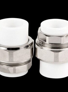 水管配件6分牙接头加厚活4分1内丝双头活接寸结PPR外合接20管件管