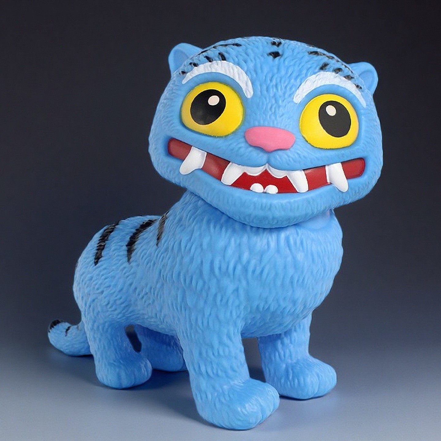 新品猎魔女团老虎大号搪胶款 K-POP猎魔女团老虎玩偶公仔摆件