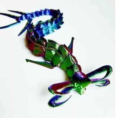 跨境食海者模型3D打印深海迷航巨兽海怪玛雅布鲁利维坦怪兽摆件