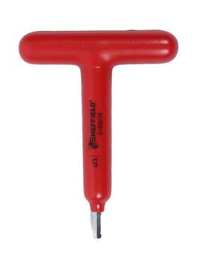 钢盾 S150019-S150025 浸塑型单色绝缘T型内六角扳手