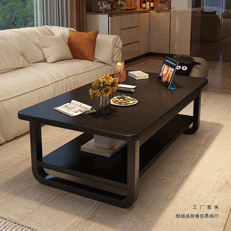 茶几客厅家用小户型2025新款双层小桌子简约现代出租屋简易茶几桌