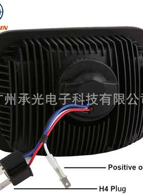 5x7寸方型led大灯 适用吉普牧马人led方灯 卡车货车改装大灯