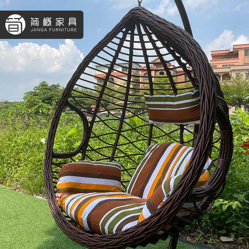 户外家具网红鸟巢吊篮庭院花园秋千吊椅室内客厅阳台摇椅懒人摇篮