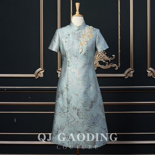 【琴姐礼服支持改版定制】喜妈妈喜婆婆气质优雅婚宴礼服N051