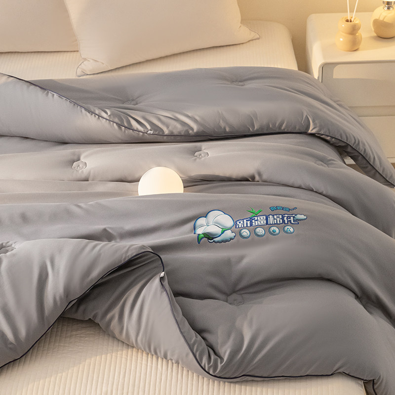 A类水洗棉51%新疆棉花被子加厚保暖冬被家用被芯春秋被褥床上用品,床上用品,棉花被,淘宝优惠券,粉丝福利购,淘宝优惠卷