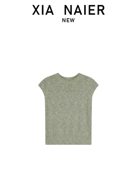 【小夏推荐 22%棉纱】宽松圆领短袖针织 I3557-SG1