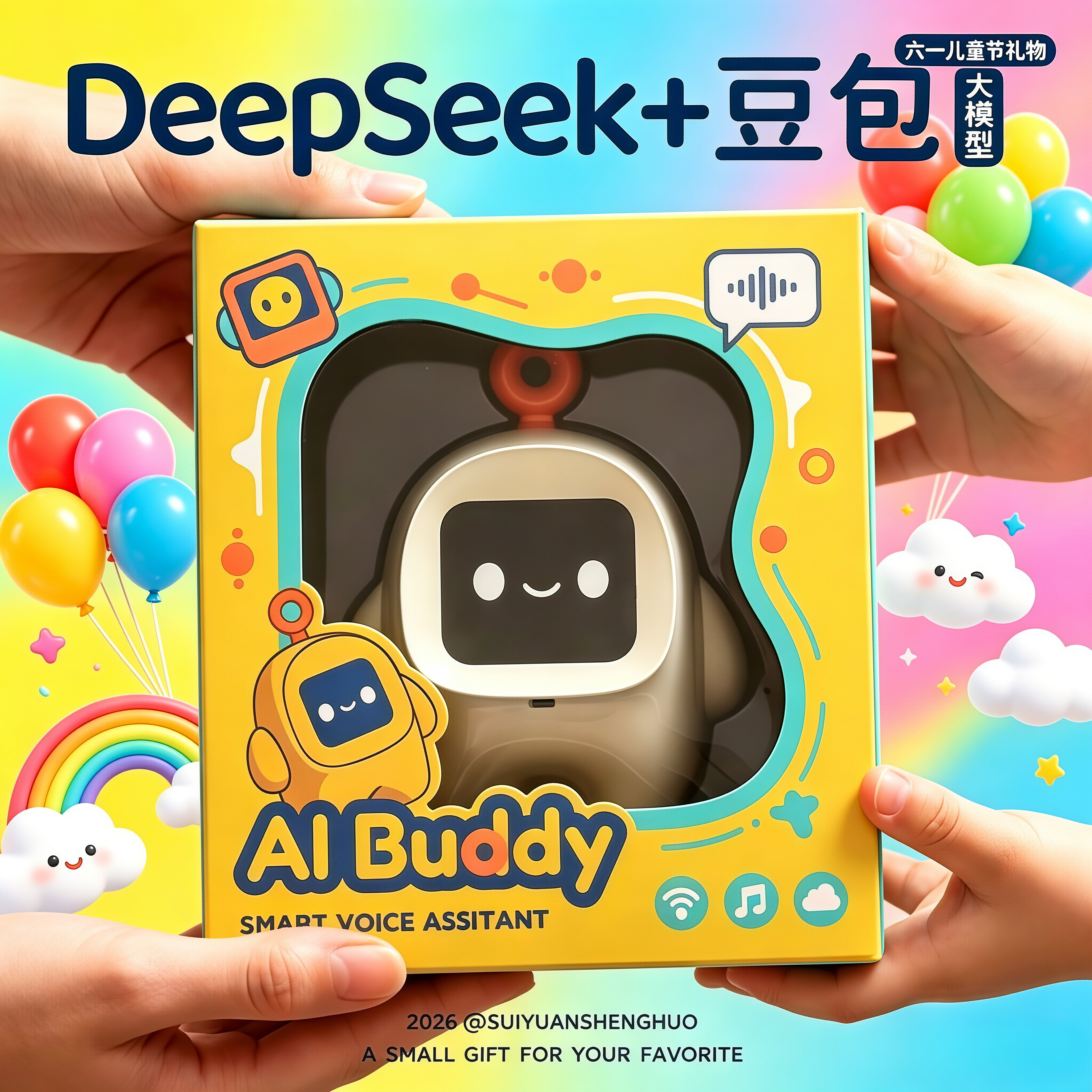 ai小智机器人豆包对话智能玩具桌面儿童陪伴高级感六一儿童节礼物