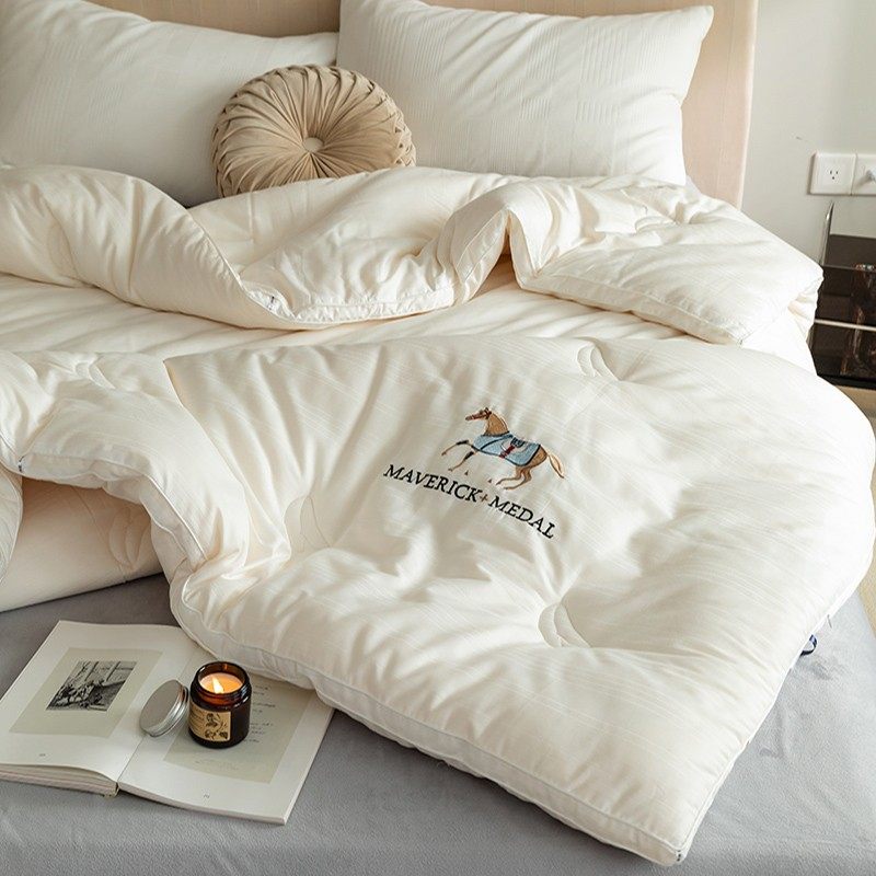 A类无荧光立体加厚保暖大豆纤维冬被芯抗菌100全棉提花夏春秋被子,床上用品,化纤被,淘宝优惠券,粉丝福利购,淘宝优惠卷