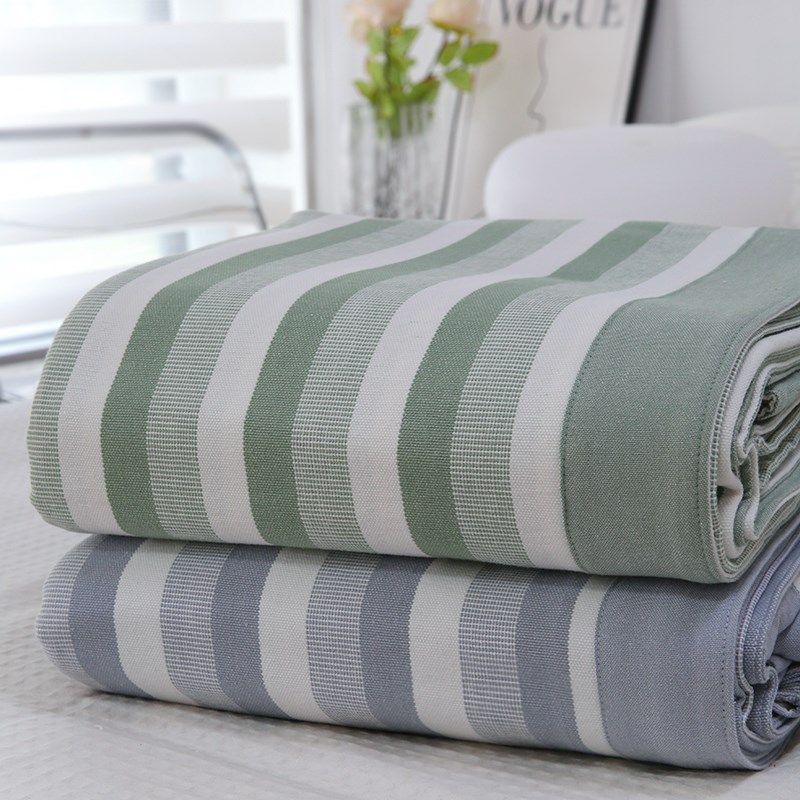 捡漏!纯棉加厚加密老粗布凉席三件套亚麻床单夏季双面软席可机洗,床上用品,凉席/草席/麻席,淘宝优惠券,粉丝福利购,淘宝优惠卷