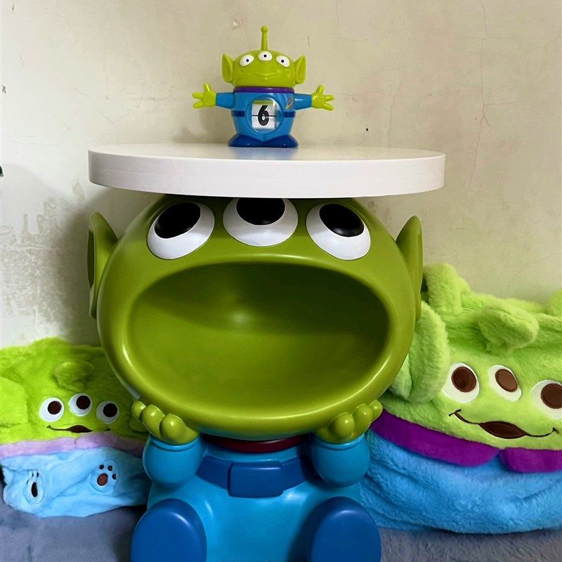 三眼仔茶几客厅摆件落地置物卡通茶几桌子床头柜,家居饰品,落地摆件,淘宝优惠券,粉丝福利购,淘宝优惠卷