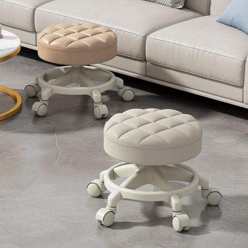 万向轮小凳子滑轮矮凳儿童学步换鞋可移动宝宝板凳美缝擦地小椅子