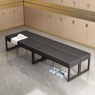 长凳子软包长条凳浴室凳服装 凳 店更衣室凳健身房休息凳床尾凳换鞋