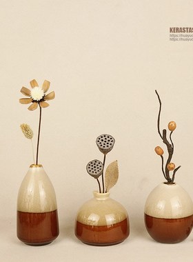 摆件客厅家居饰品书房餐边柜子电视柜玄关茶室新中式仿古摆设软装