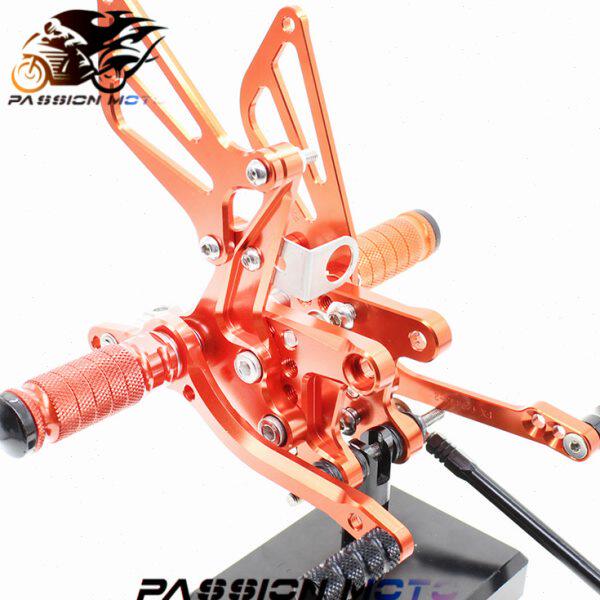 适用GSXR600 750 06-10年 改装CNC 升高脚踏挂挡集合拉杆总成配件