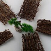 装 日韩鱼寿司篱笆干树枝装 饰扫生刺身摆件丝盘拼盘 包邮 竹竹