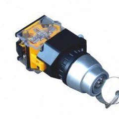 只起Y/ LA22mm三档-2113838LA-10   Y/自锁两1320档钥匙按钮开关