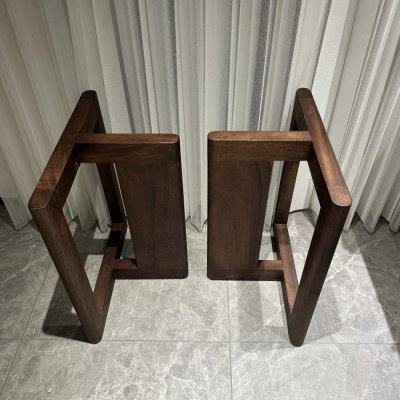 北美黑胡桃实木色桌腿桌脚大板支架脚架桌子餐茶支撑架桌子架木腿,住宅家具,桌腿/桌架,淘宝优惠券,粉丝福利购,淘宝优惠卷