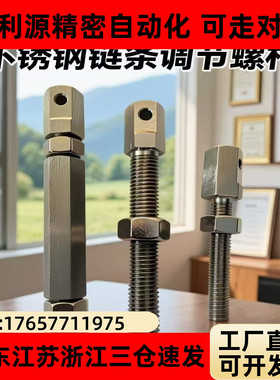 VSR02 STRS米思米款滚珠炼条单排不锈钢双头调节炼条螺杆