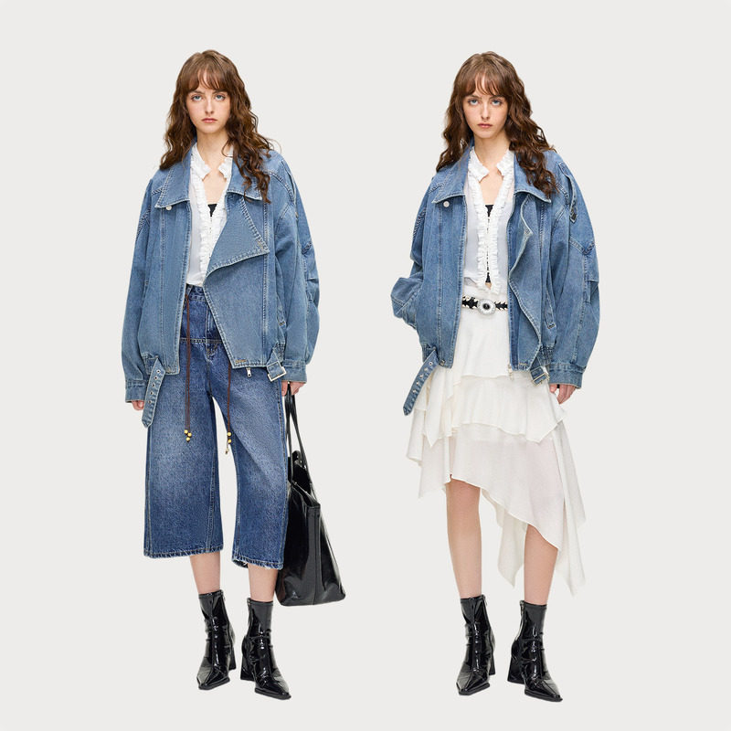 AFTER TEEN 牛仔外套 半身裙牛仔裤背心