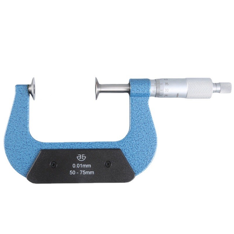 青量 公法线外径千分尺 50-75 250-23-000 镀铬千分尺螺旋测