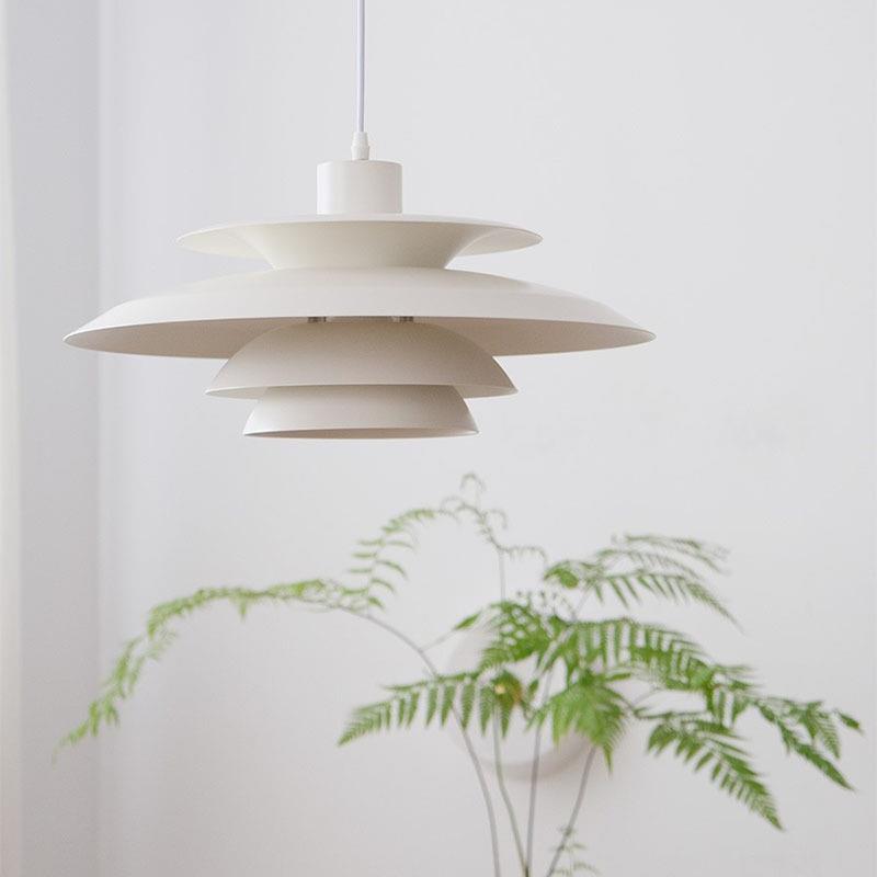 日式侘寂风PH5飞碟茶室餐厅吊灯北欧创意简约书房岛台小红书吊灯