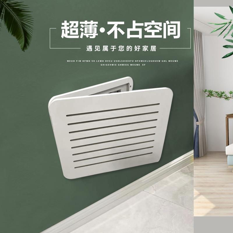 弱电箱装饰画多媒体集线箱光纤入户信息盒网络线盖板百叶配电遮挡