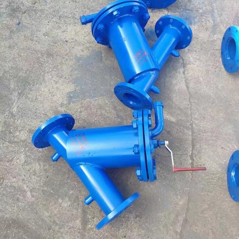 不锈钢法兰式Y型过滤器美标DN15-DN500滤网过滤器工业管道过滤器