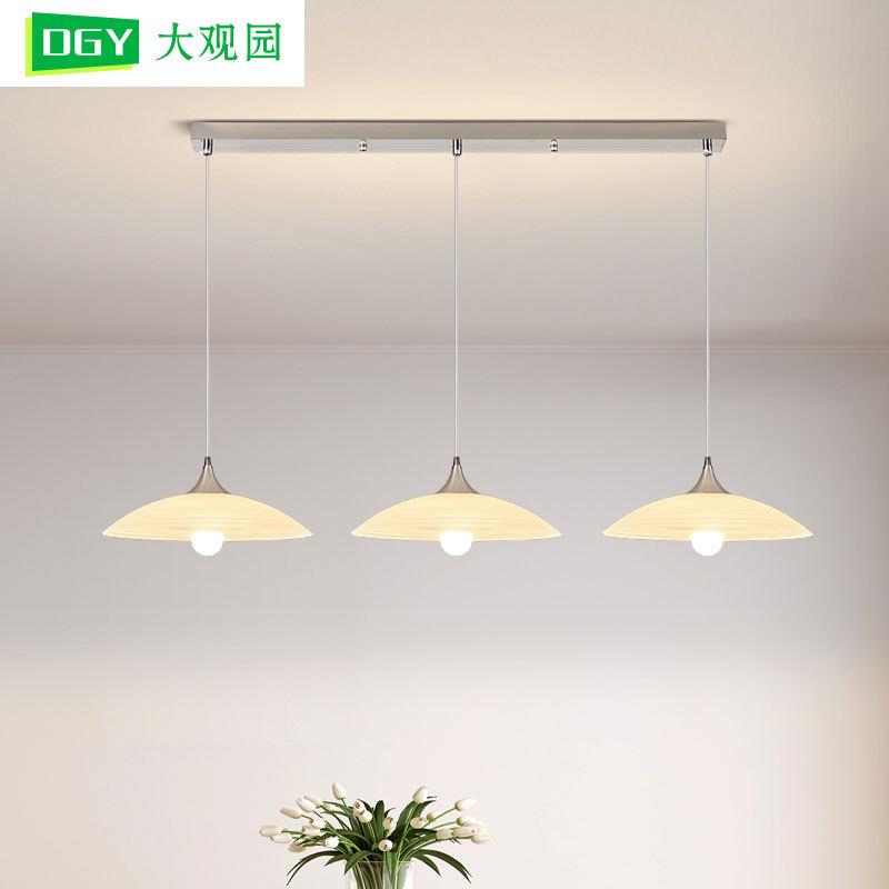 餐厅吊灯北欧简约餐桌灯北欧创意飞碟灯吧台灯具新款餐厅灯饰117