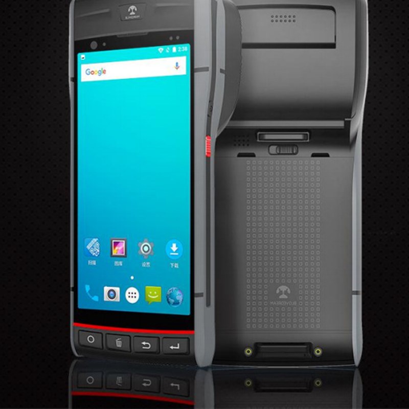 手持式终端机 快递物流盘点机身份证F识别pda停车收费交警开罚单