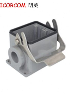 9-M3单PG2底座, 外壳S 表 安装扣2H面L 重载连接器B,6-32GRPG3B