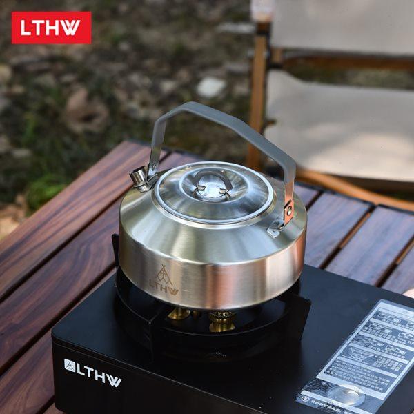 LTHW旅腾户外便携式烧水壶不锈钢茶具露营煮茶壶野餐野营泡茶煮水,户外/登山/野营/旅行用品,户外烧水壶/茶壶/咖啡壶,淘宝优惠券,粉丝福利购,淘宝优惠卷