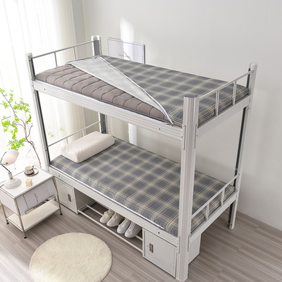 全棉学生宿舍上下铺单人用床垫套子可拆卸洗宿舍专用90x190米床垫