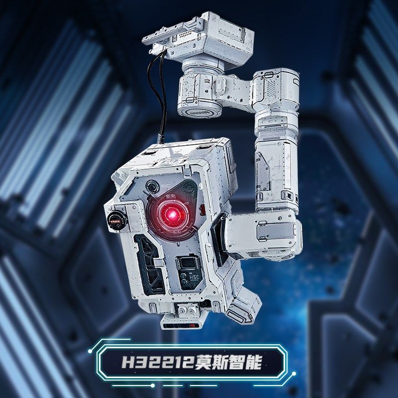 钢达莫斯智能3d立体金属拼图高难度diy手工拼装机器狗模型摆件