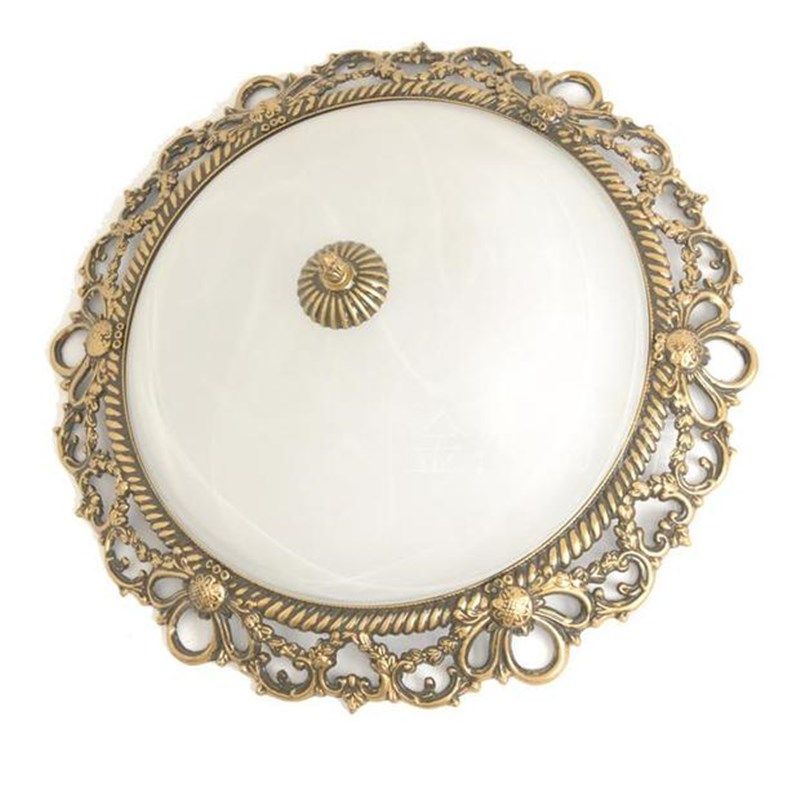 锌合金仿铜高档欧式吸顶灯复古阳台玄关走廊过道别墅海景房,家装灯饰光源,客厅吸顶灯,淘宝优惠券,粉丝福利购,淘宝优惠卷