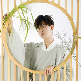 【镜水桐光】品茗宋制袍圆领袍男女大袖大放量情侣春夏汉服