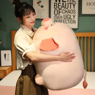 小猪公仔玩偶布娃娃床上睡觉抱枕可爱情人节送女生生日礼物猪猪女