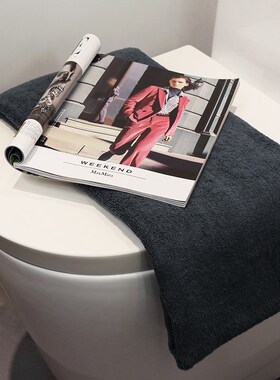 卫浴店软装卫生间浴巾摆件马桶上装饰品样板房样板间配饰公寓装饰