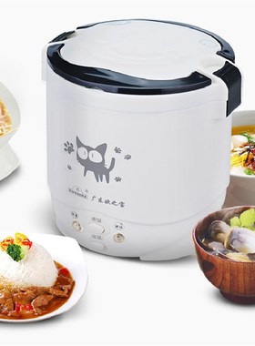 110Vb伏电压迷你电饭锅1L升小电饭煲1-2人蒸煮电饭锅出北美加日台